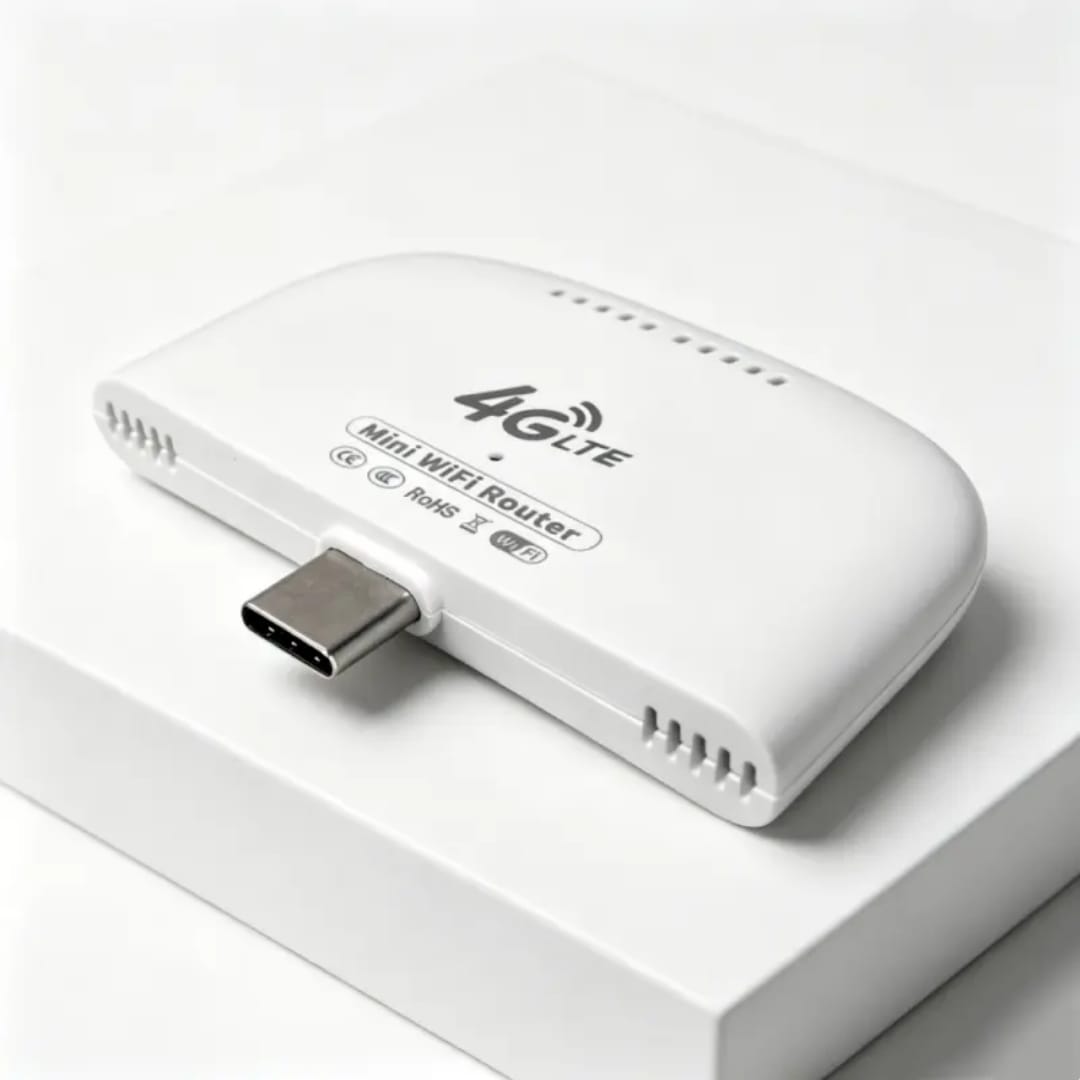 BIGBEST Industrial Mini 4G LTE Wireless Router with Type-C USB Firewall & QoS SIM Card Slot-Outdoor Use