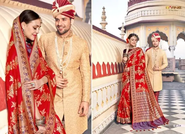 Red Color Kanchipuram Saree