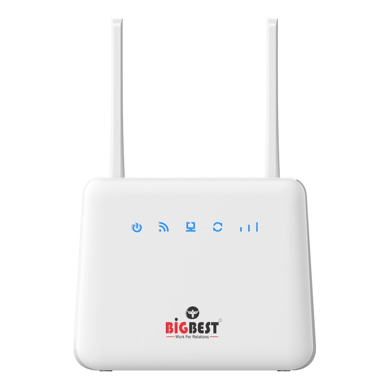 BIGBEST B312 4G Volte Wireless Internet Router 300 MBPS Voice Call Supported (BSNL, VI, Airtel, JIO Also)