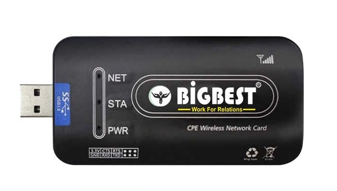 BIGBEST B404 5G USB Dongle with ALL Sim Crad Support Windows/Linux/Android OS